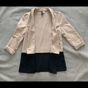 Colorblock blazer